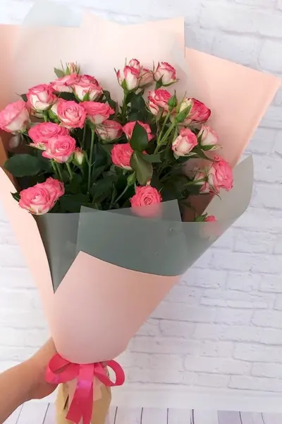 5 Кустовых роз букет