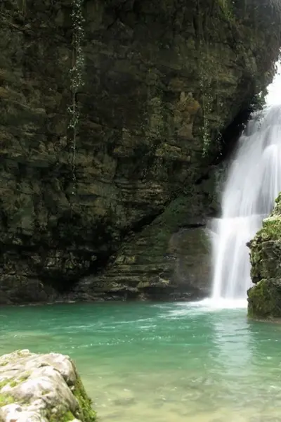 Абхазия Мерхеул водопад