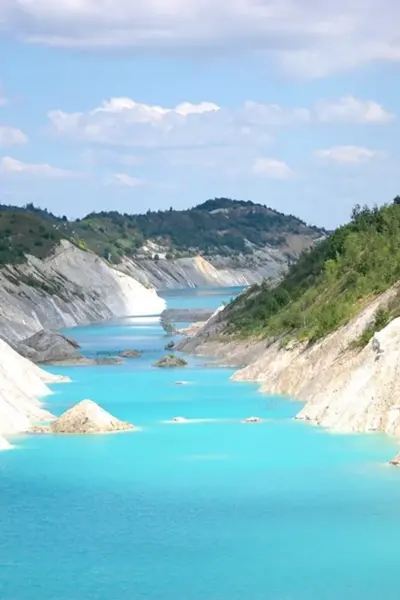 Белорусские Мальдивы меловые карьеры