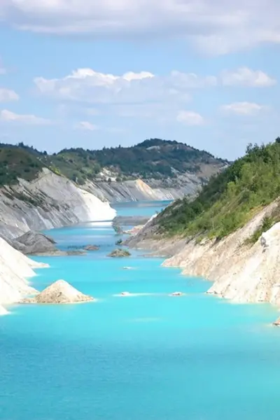 Белорусские Мальдивы меловые карьеры