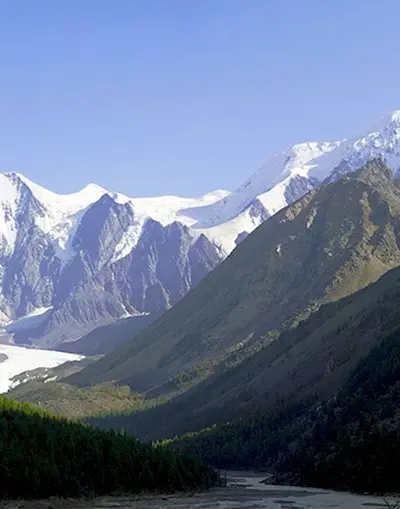 Белуха гора панорама