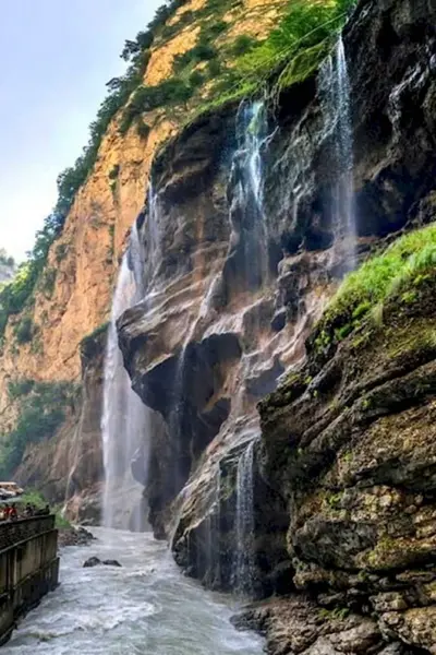 Чегемские водопады Кабардино-Балкария