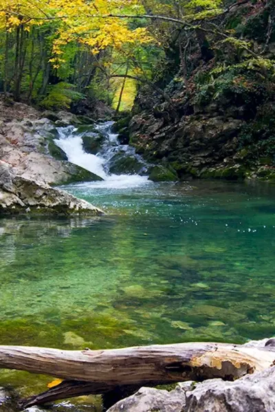 Чернореченский каньон Крым