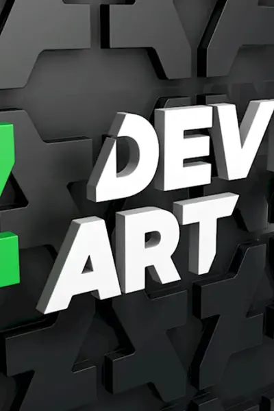 DEVIANTART логотип