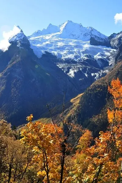 Домбай Золотая осень