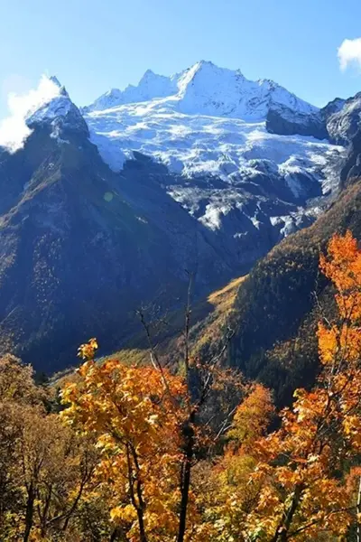 Домбай Золотая осень