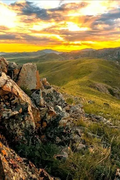 Горы Улытау в Казахстане