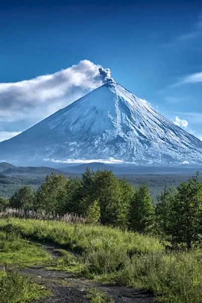 Камчатка Ключевская сопка
