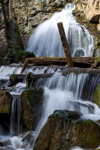 Камышлинский водопад горный Алтай