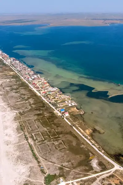 Крымские Мальдивы коса Беляус