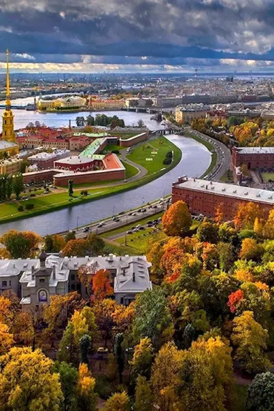 Петропавловский парк Санкт-Петербург