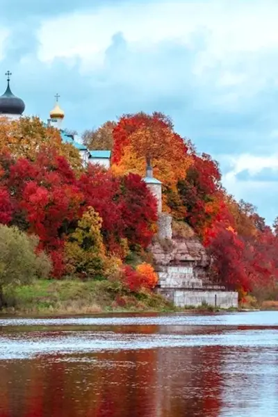 Пушгоры Псков осень