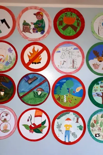 Разрешающие знаки в природе