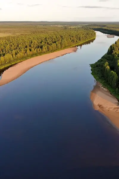 Река Вашка Архангельская область