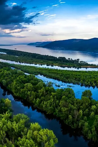Река Волга Самара