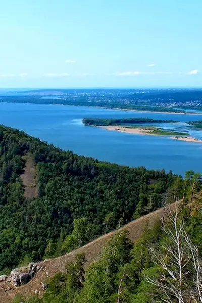 Самарская лука гора Стрельная