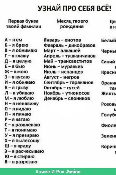 Смешные клички