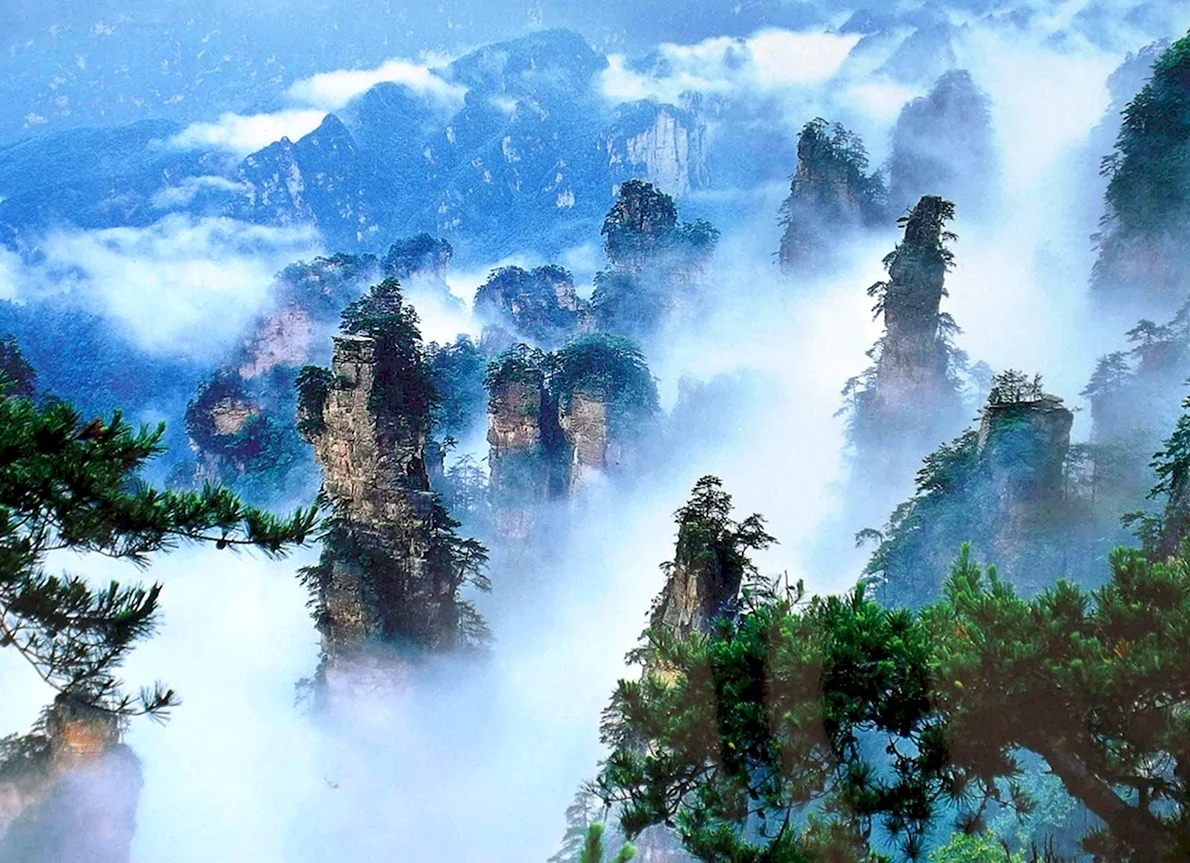 Tianzi Mountain Zhangjiajie National Park
