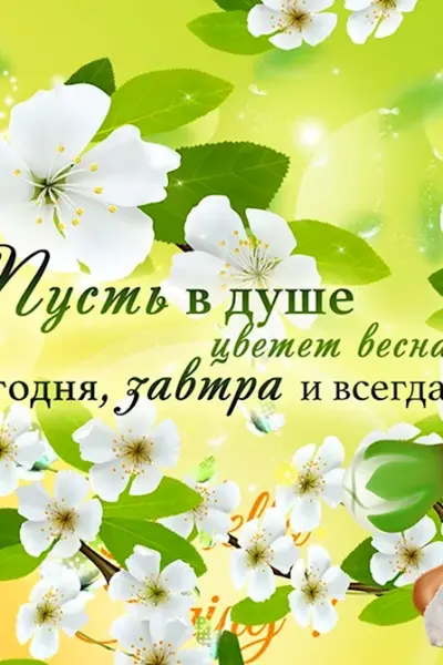Весенняя обложка для группы