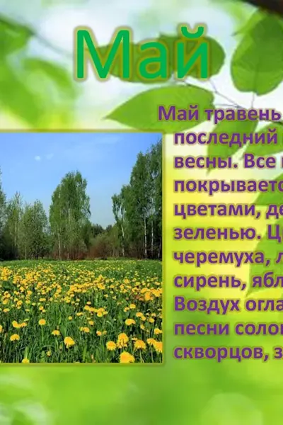 Весна презентация
