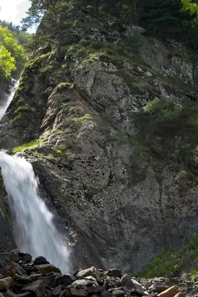 Водопад Галдоридон Северная Осетия