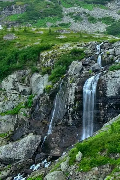 Водопад Кузнецкий Алатау