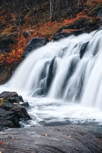 Водопад Лавна Мурманск