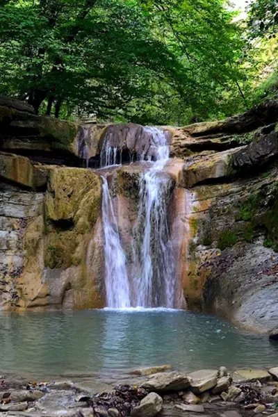 Водопады Куаго в Геленджике