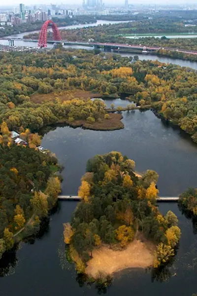 Заповедник серебряный Бор Москва