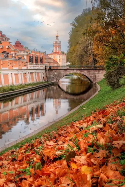 Золотая осень в Санкт-Петербурге