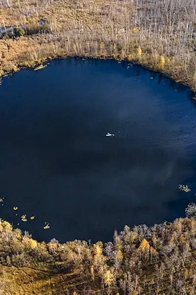 Бездонное озеро Вертлино