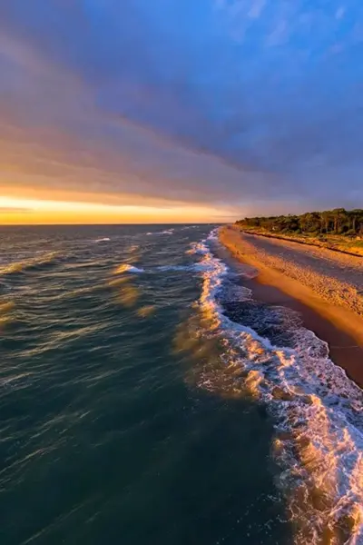 Калининград море Куршская коса