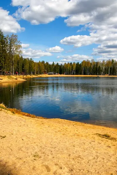 Лазурное озеро Мурманское шоссе