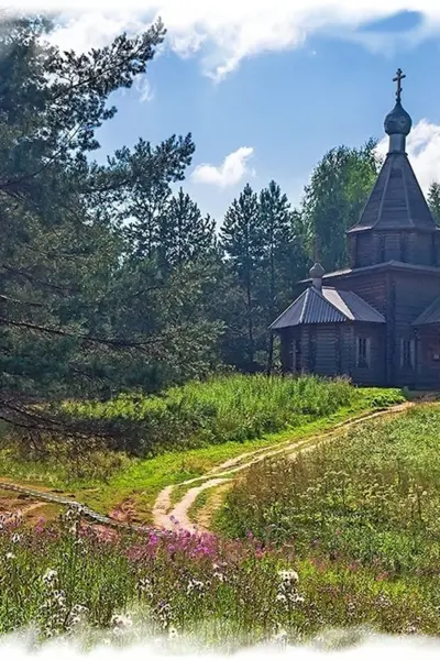 Озеро Светлояр часовня