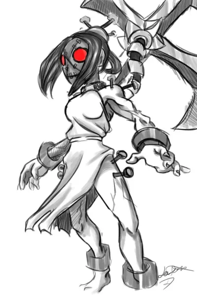 Пейнвил Skullgirls