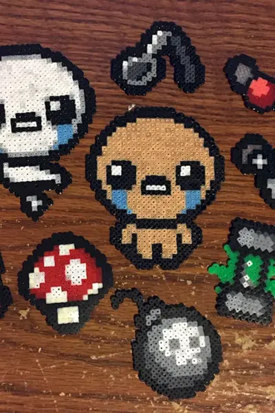 Perler Beads Binding of Isaac