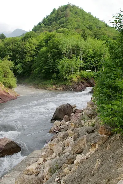 Речка белая Краснодарский край