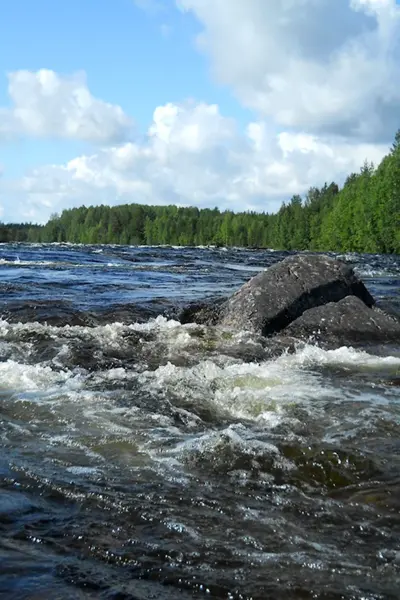 Река Сегежа Карелия