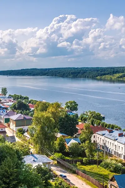 Река Волга Плес